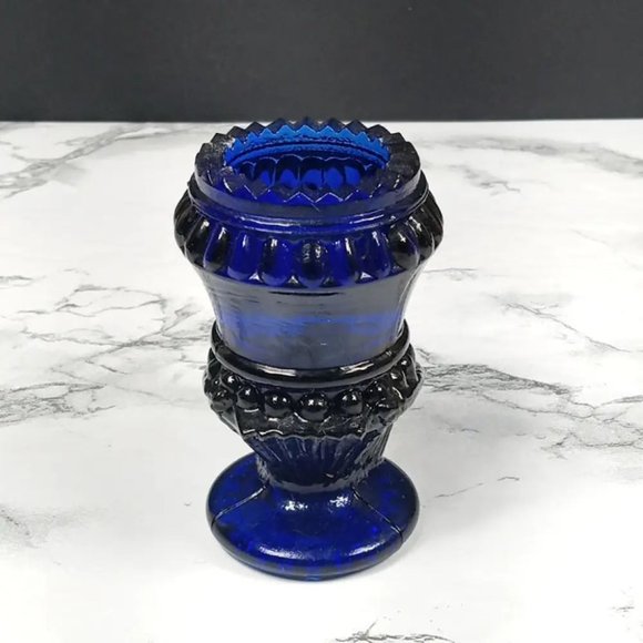 Degenhart Glass Bird Toothpick Trinket Paperweight Vintage - Picture 4 of 7